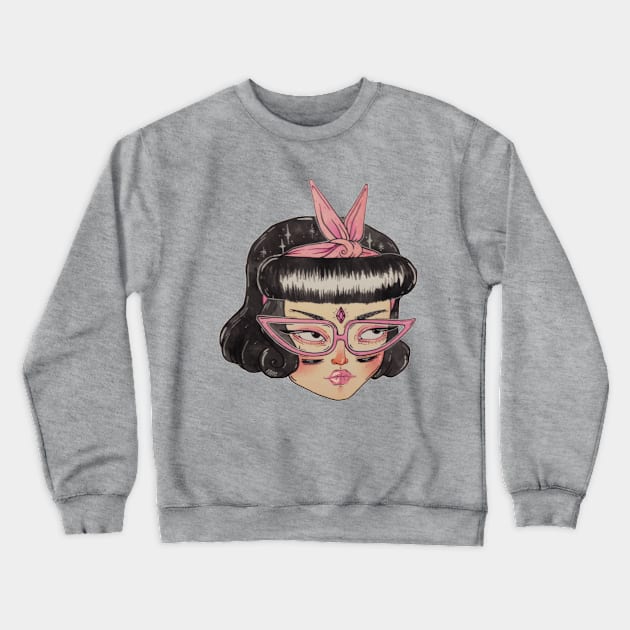 Gang ϟ Girl Crewneck Sweatshirt by lOll3